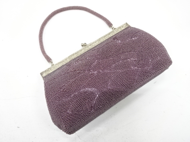 JAPANESE KIMONO / ANTIQUE HANDBAG / BEADS